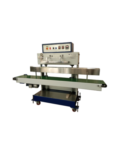 Vertical Pneumatic Pouch Sealing Machine (Model : EE-VPPS)