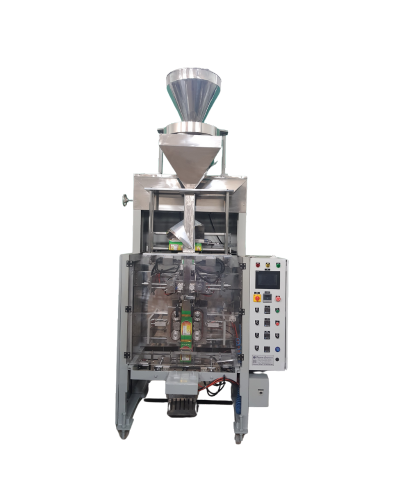 Automatic VFFS (Collar Type) Machine For Four Corner Seal (Quad) Pouches (Model :  CTQ 500+CF)